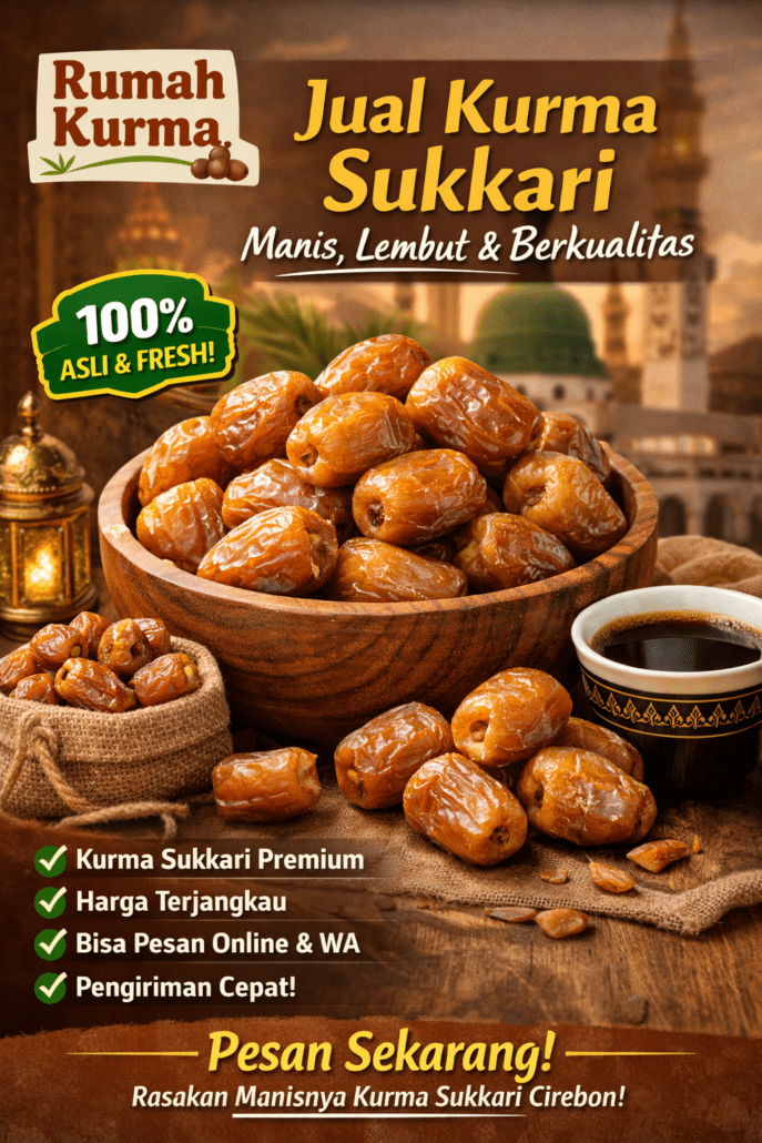 Jual Kurma Sukkari di Rumah Kurma Cirebon