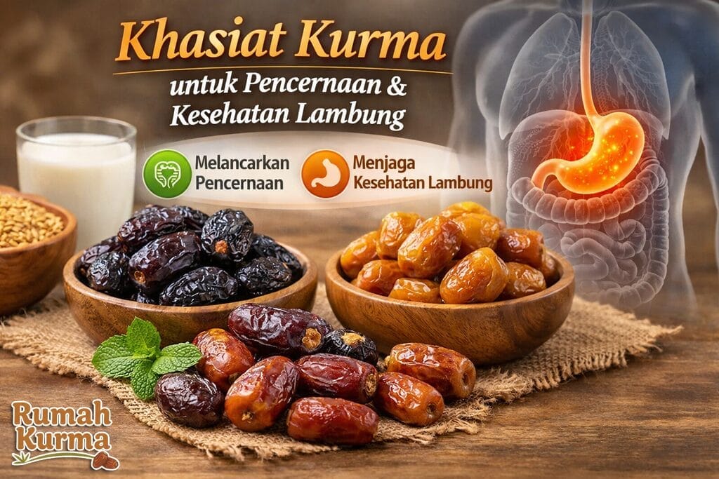 Khasiat Kurma untuk Pencernaan dan Kesehatan Lambung