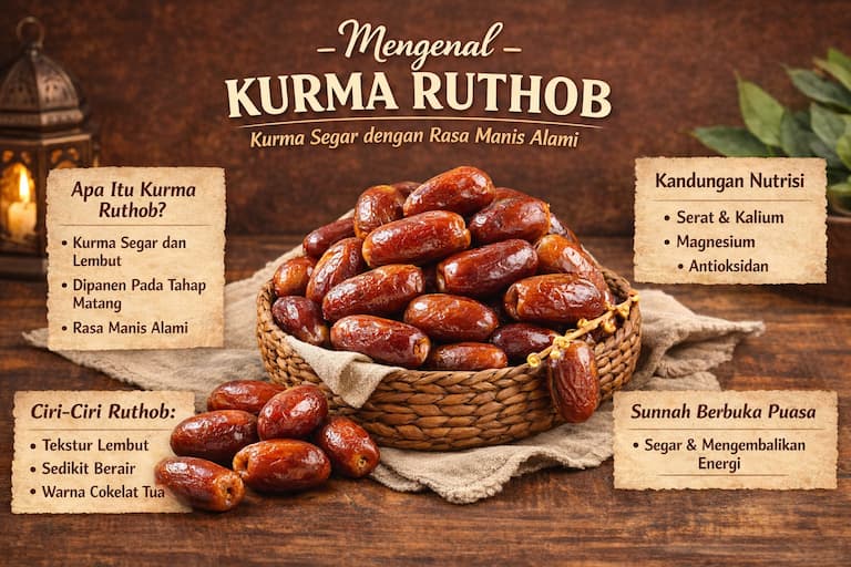 Mengenal Kurma Ruthob